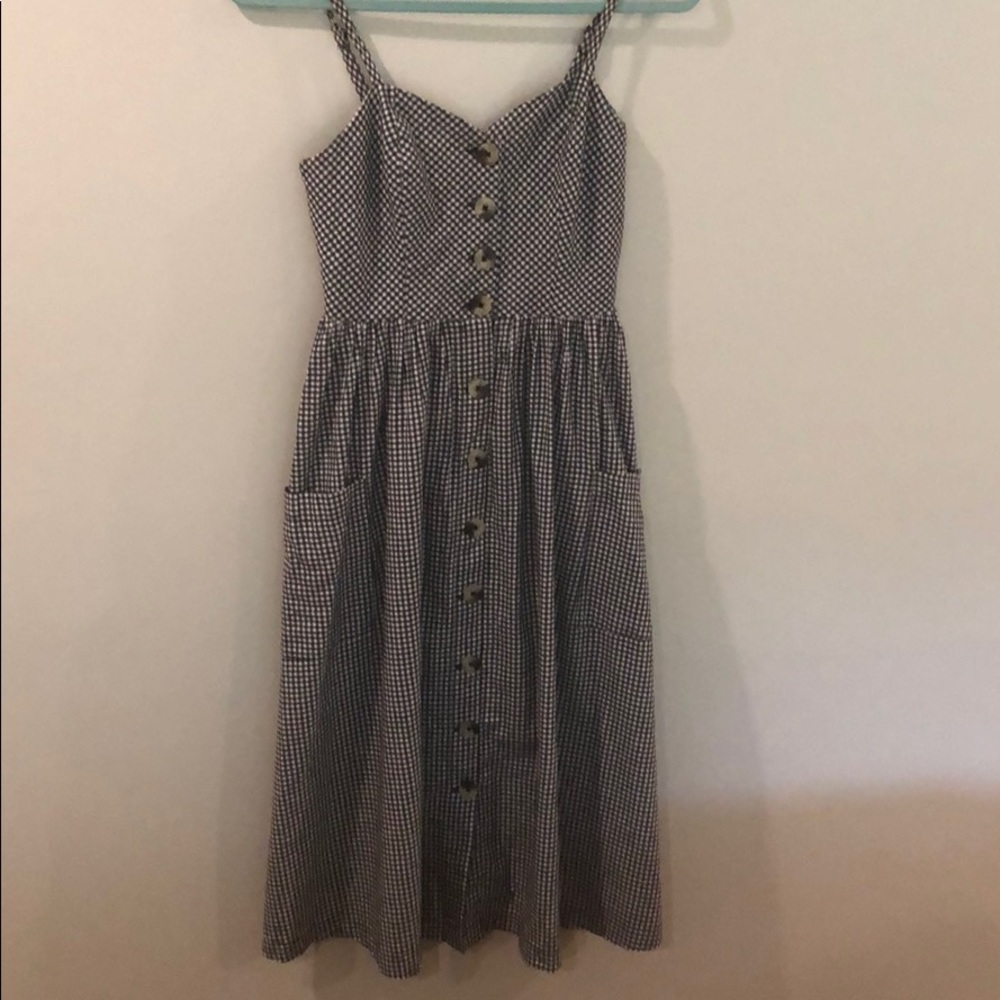 UO gingham dress (with pockets!)